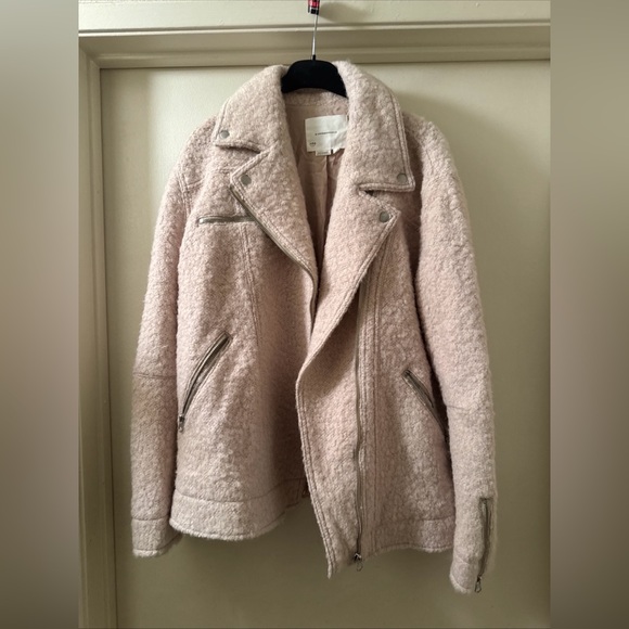Anthropologie longline Moto Jacket sz m - Picture 6 of 13